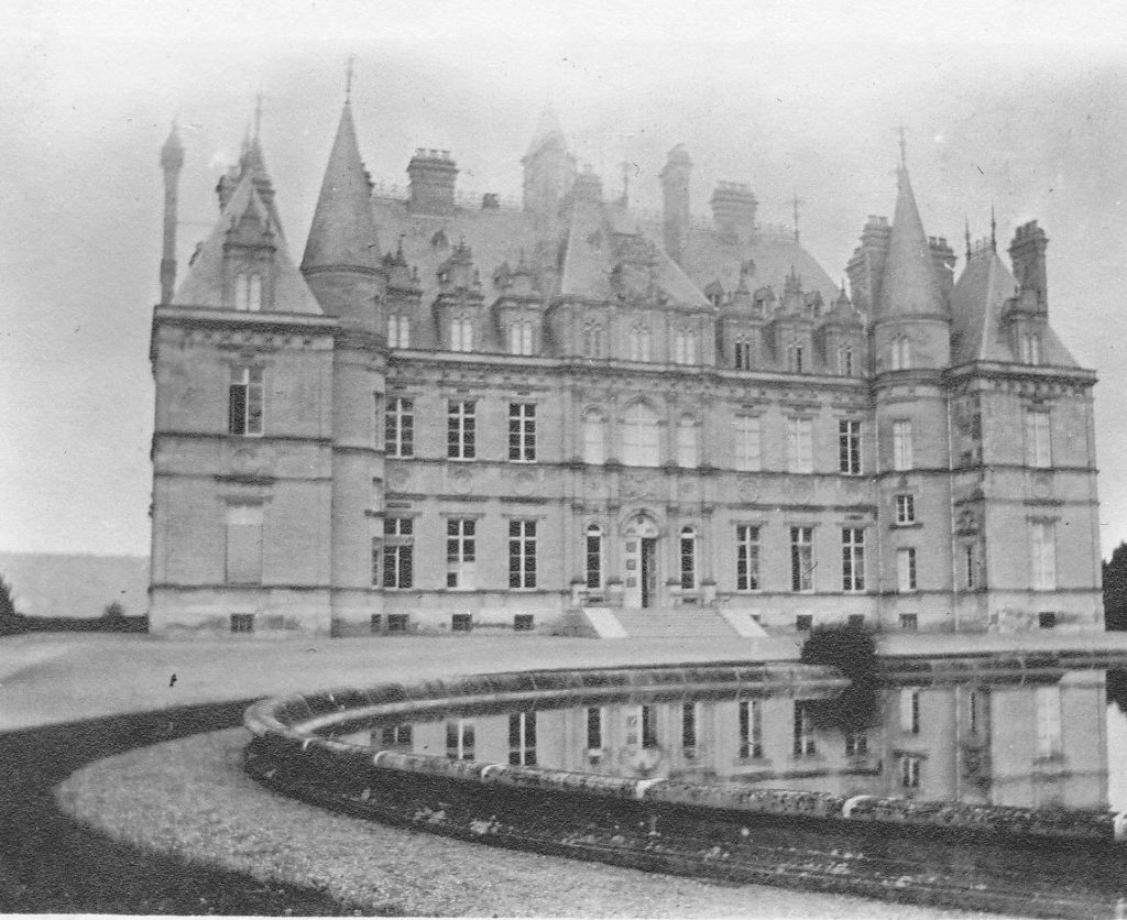 The Château de Boursault during the 1913/1927 period